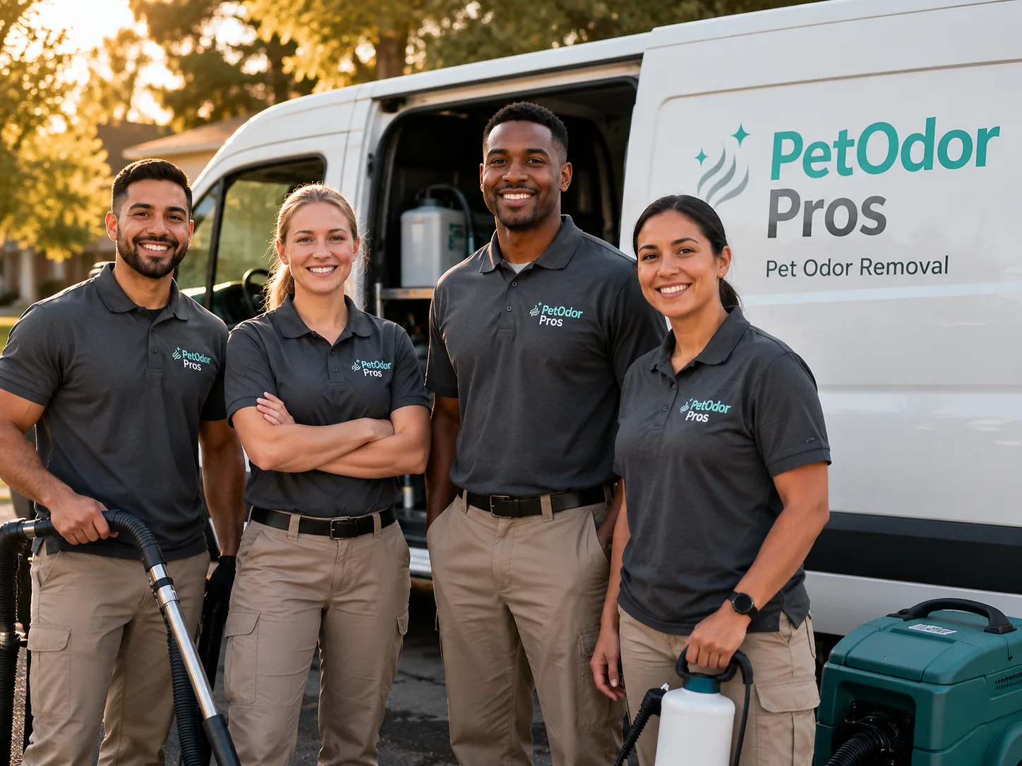 Pet Odor Removal team serving Denton, TX
